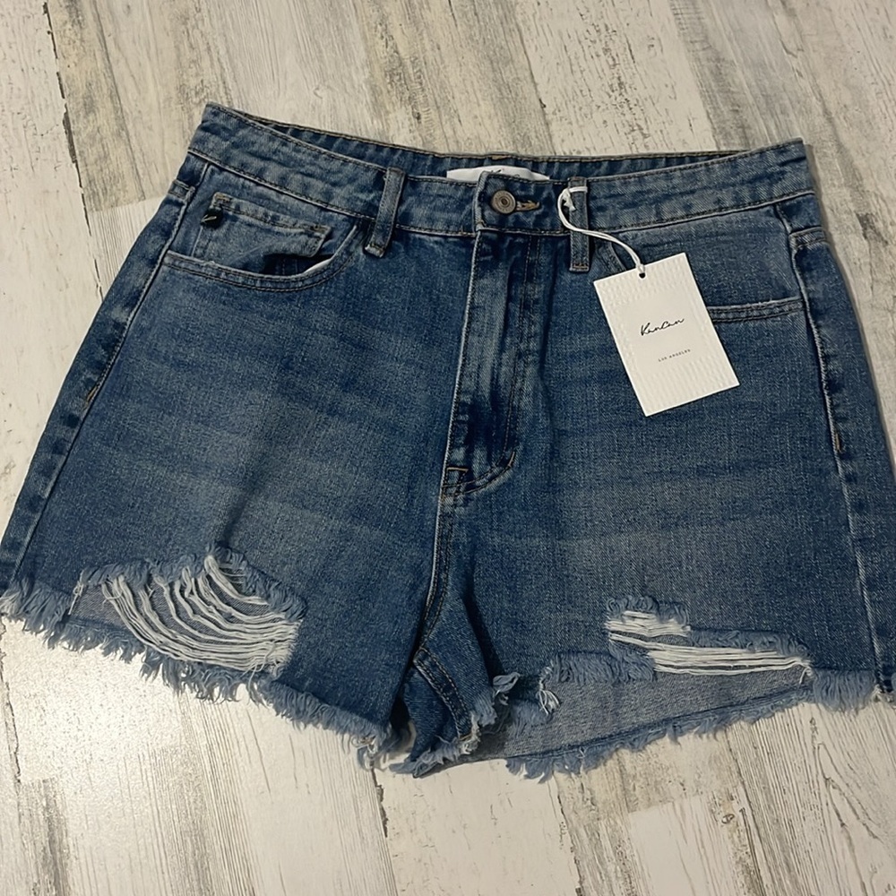 KanCan High Rise Shorts 11/29 NWT - Picture 2 of 12